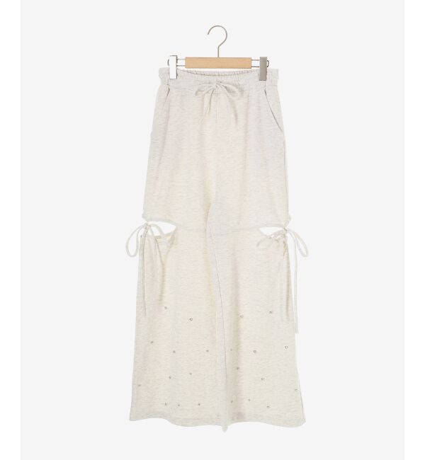  「スリットビジュースウェットパンツ」|その他|