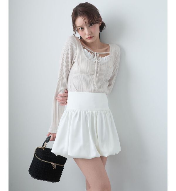  「バルーンミニスカパン」|スカート|