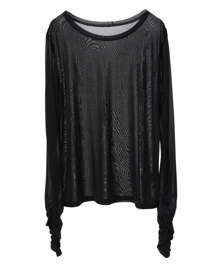 earth music&ecology「シャーリングスリーブシアープルオーバー」|Tシャツ・カットソー|