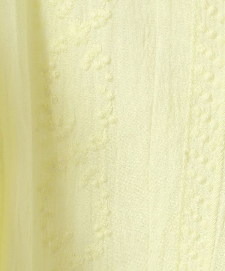 earth music&ecology「ビッグカラー刺繍ブラウス」|シャツ・ブラウス|