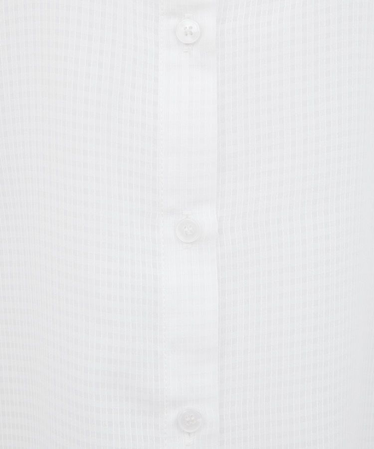 earth music&ecology「ミニチェックバルーンスリーブブラウス」|シャツ・ブラウス|