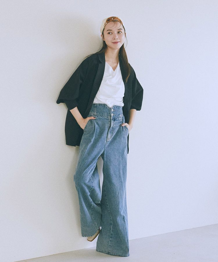 earth music&ecology「大判スカーフ」|バンダナ・スカーフ|