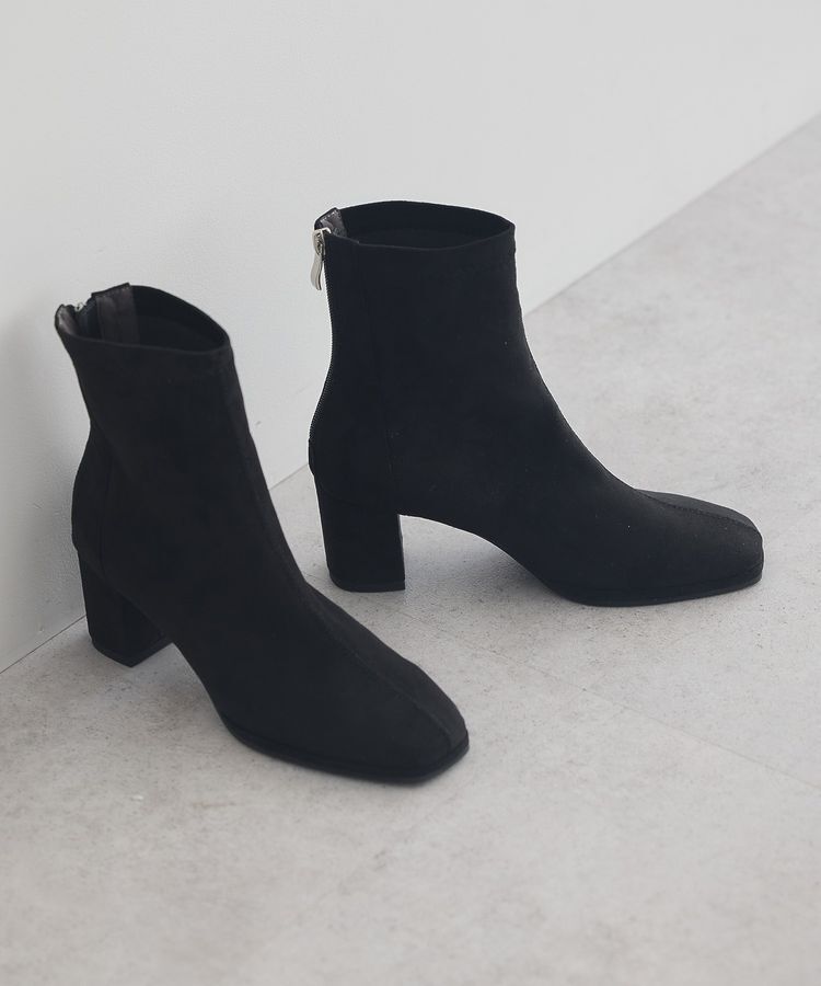 earth music&ecology「ORiental TRaffic フェイクスエードショートブーツ」|ショートブーツ|