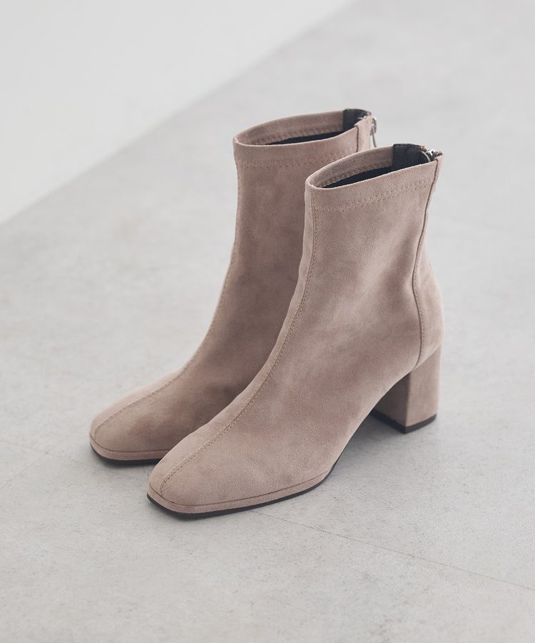 earth music&ecology「ORiental TRaffic フェイクスエードショートブーツ」|ショートブーツ|