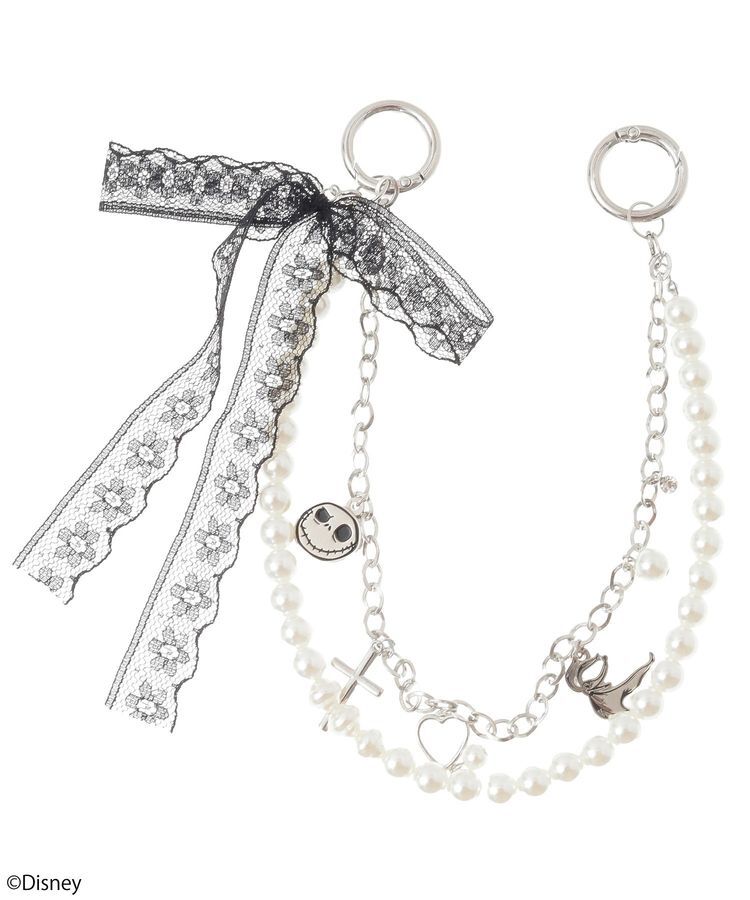 earth music&ecology「ナイトメア/レースリボン付きチャーム」|その他|