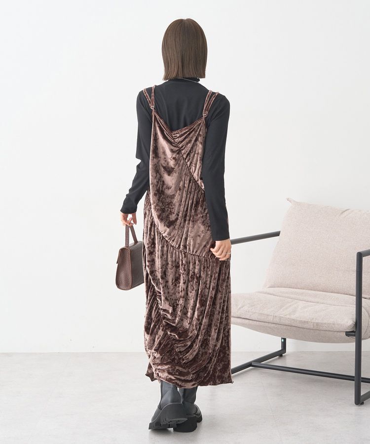 earth music&ecology「ラメテレコハイネックプルオーバー」|Tシャツ・カットソー|