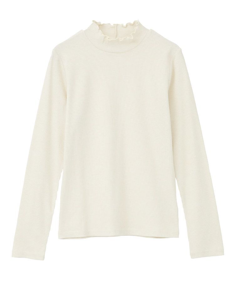 earth music&ecology「ラメテレコハイネックプルオーバー」|Tシャツ・カットソー|