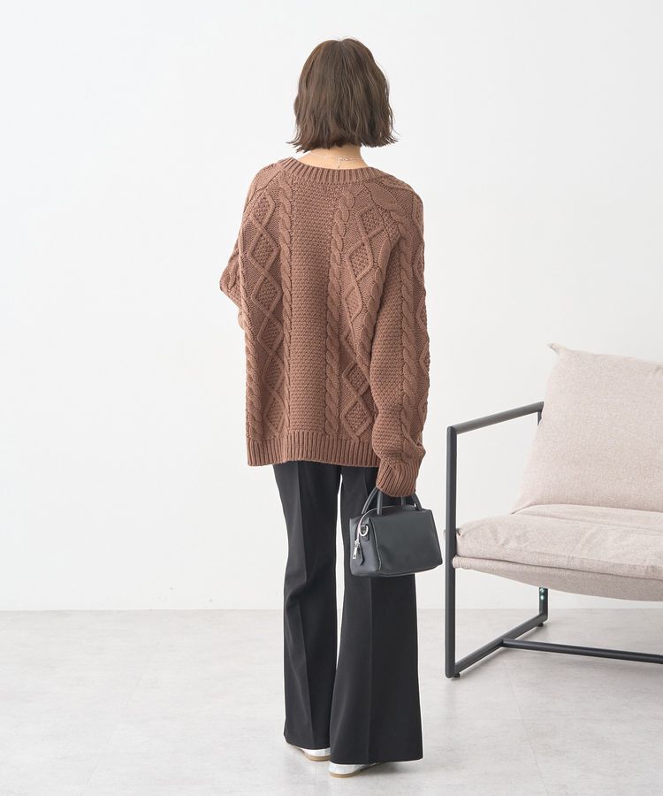 earth music&ecology「センターシームフレアパンツ」|その他|