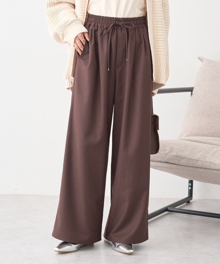 earth music&ecology「ゆるとろパンツ」|その他|Brown