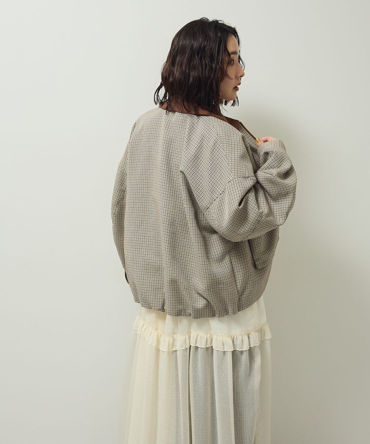 Green Parks「2WAYジップアップジャケット」|ブルゾン・スタジャン|