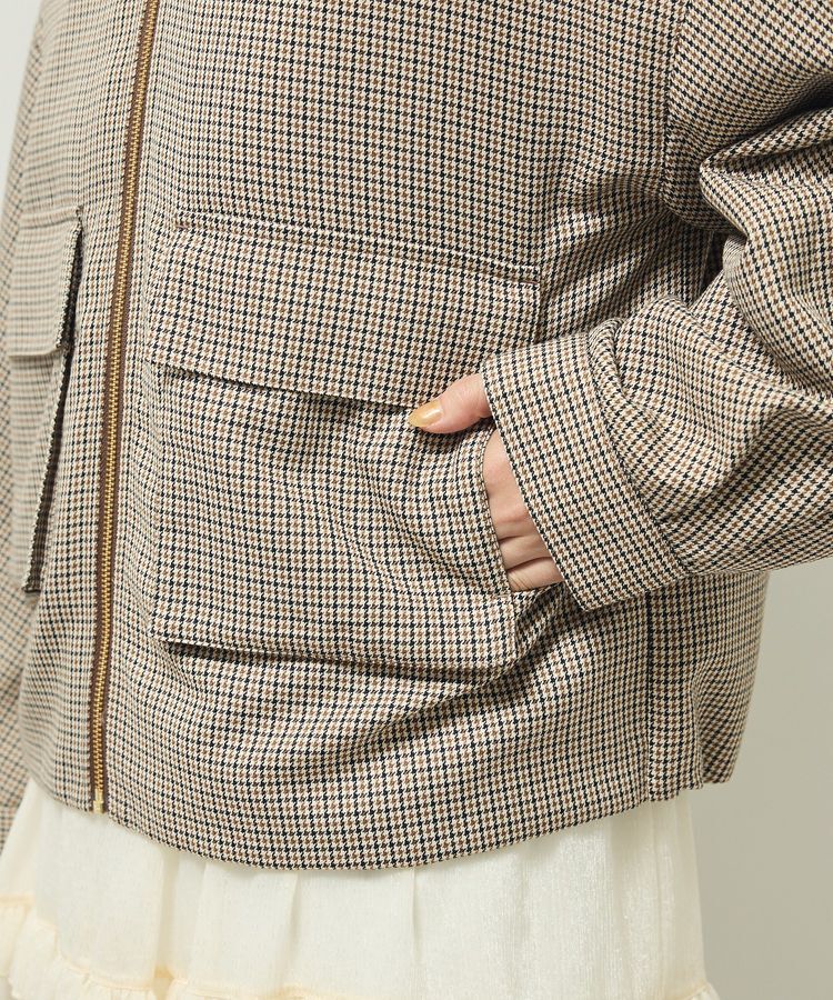 Green Parks「2WAYジップアップジャケット」|ブルゾン・スタジャン|