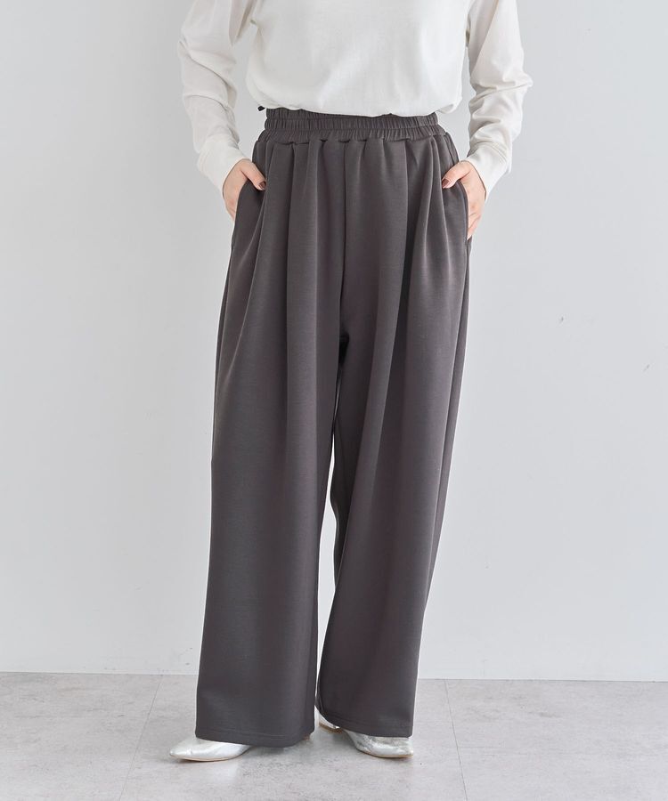 Green Parks「・ELENCARE DUE コクーンイージーパンツ」|その他|Charcoal Gray