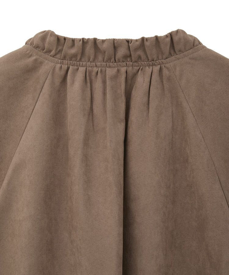 Green Parks「スウェードライクギャザーブルゾン」|ブルゾン・スタジャン|