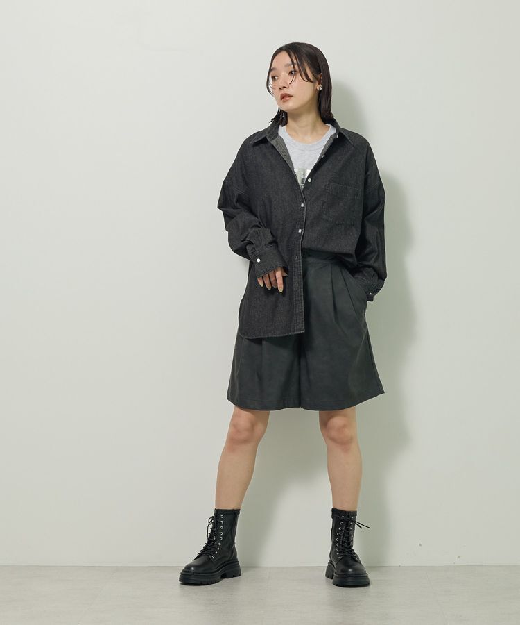 Green Parks「レザーライクショートパンツ」|その他|