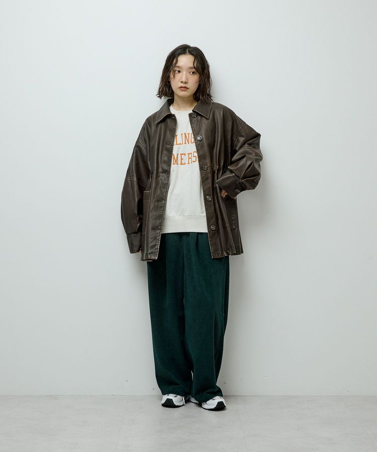 armonia「オーバーサイズロゴ裏毛プルオーバー」|スウェット・ジャージ|