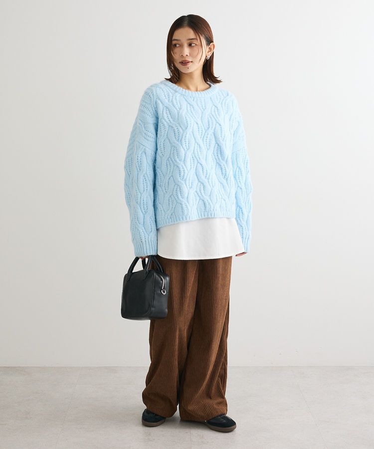 Green Parks「裾ドッキングホワイトインナー」|インナー|