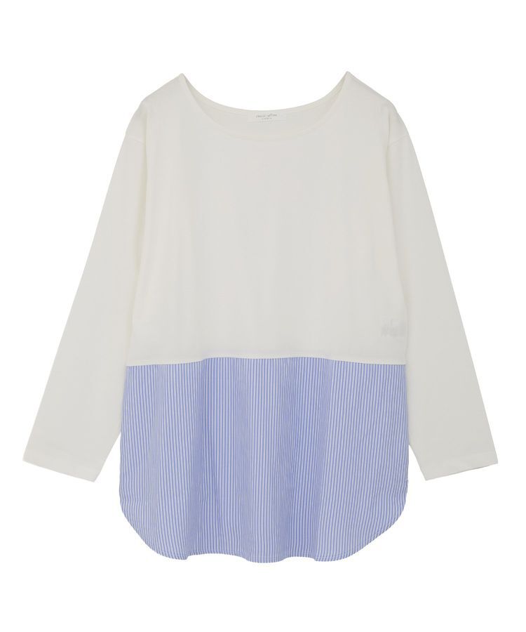 Green Parks「裾ドッキングホワイトインナー」|インナー|