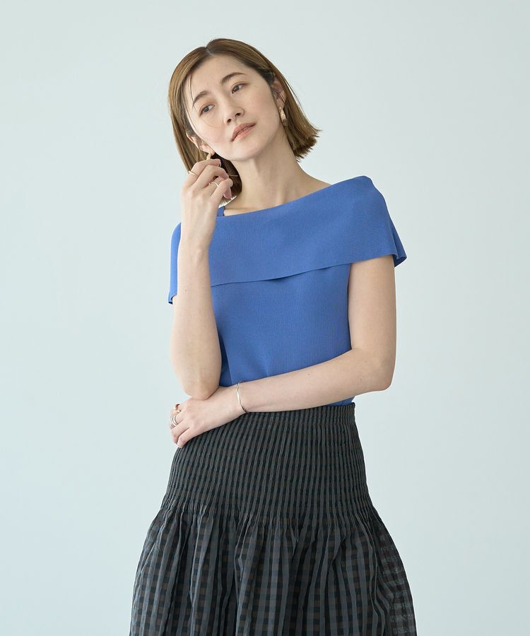 YECCA VECCA「オフショルニット」|ニット・セーター|