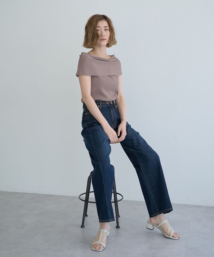 YECCA VECCA「オフショルニット」|ニット・セーター|