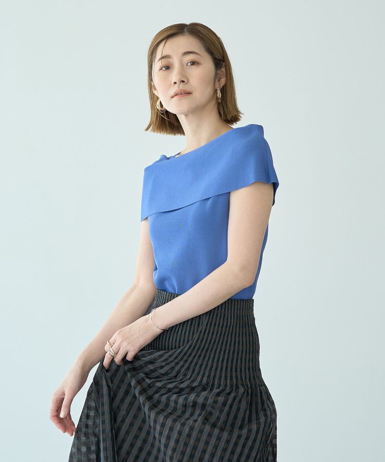 YECCA VECCA「オフショルニット」|ニット・セーター|