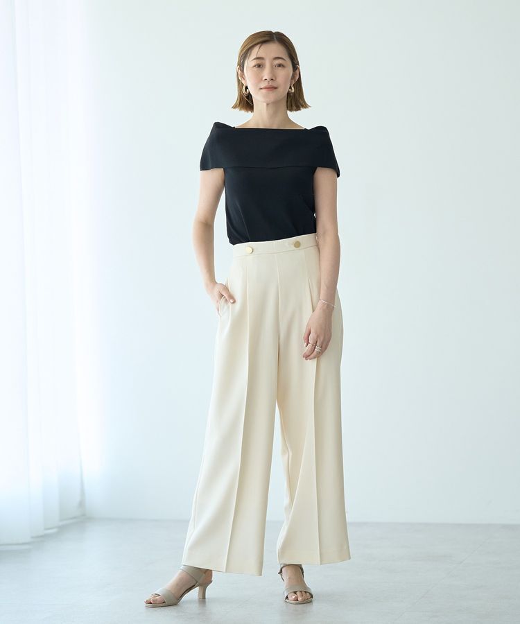 YECCA VECCA「オフショルニット」|ニット・セーター|