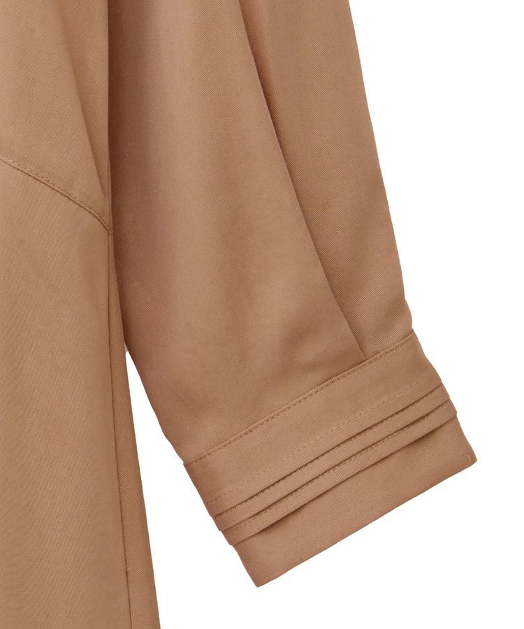 YECCA VECCA「タックデザインシャツワンピース」|ワンピース|