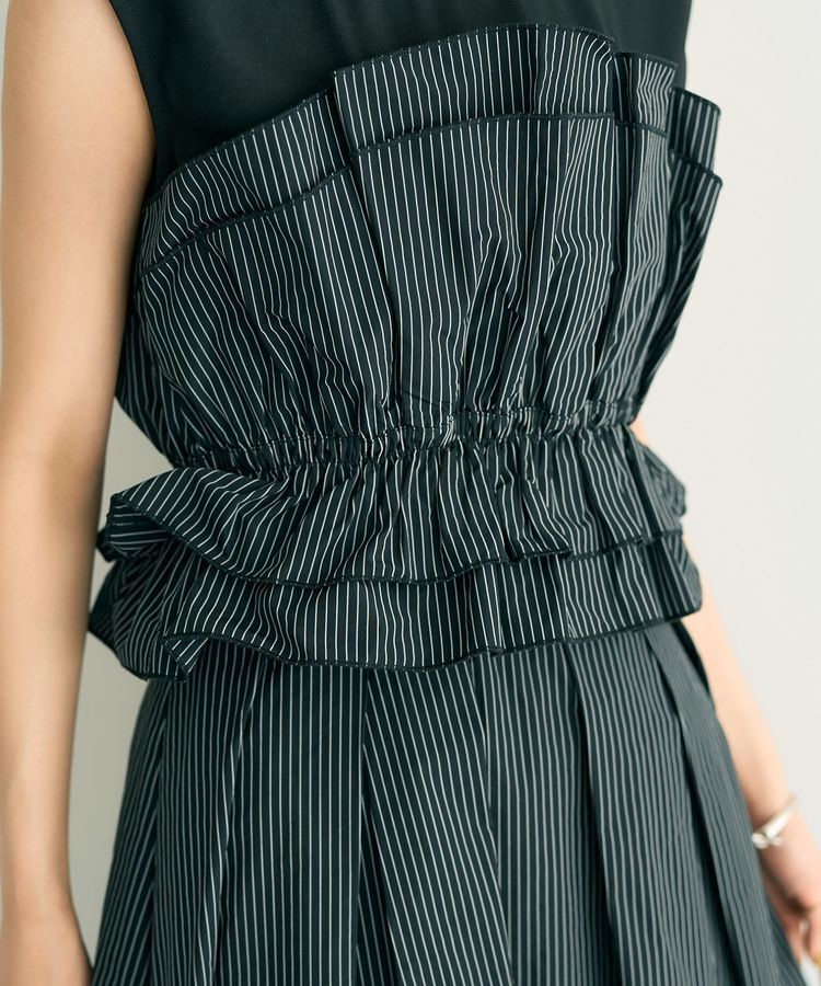 YECCA VECCA「ビスチェドッキングブラウス」|シャツ・ブラウス|