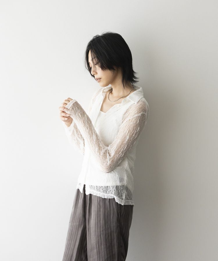 GARAGE OF GOOD CLOTHING「レースシアーシャツ」|Tシャツ・カットソー|