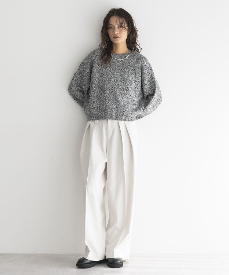 GARAGE OF GOOD CLOTHING「【日本製】ムジ４タックワイドパンツ」|その他|