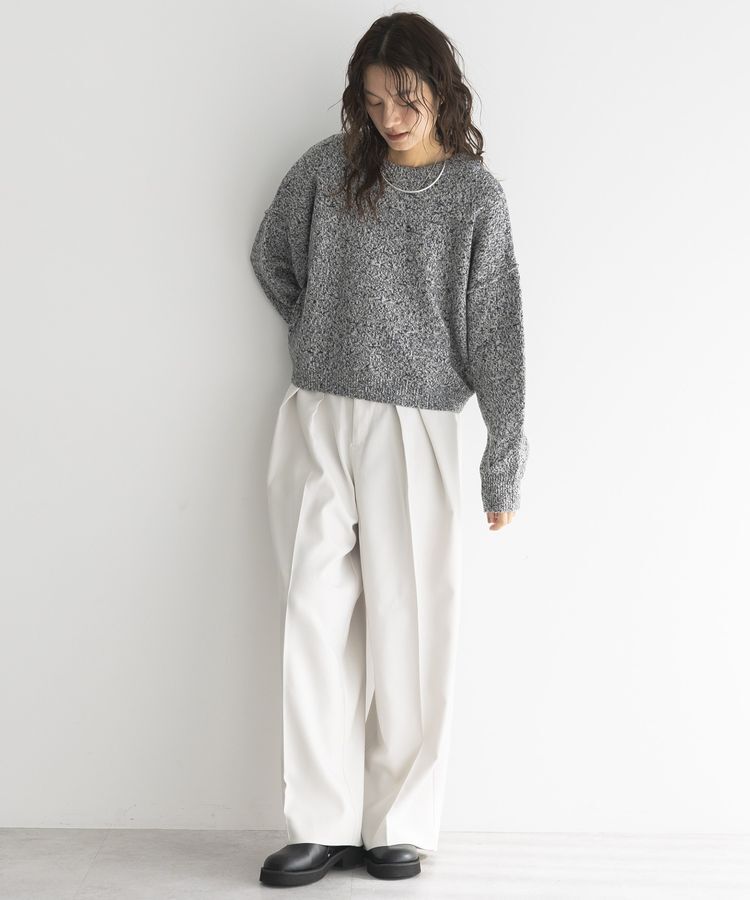 GARAGE OF GOOD CLOTHING「【日本製】ムジ４タックワイドパンツ」|その他|