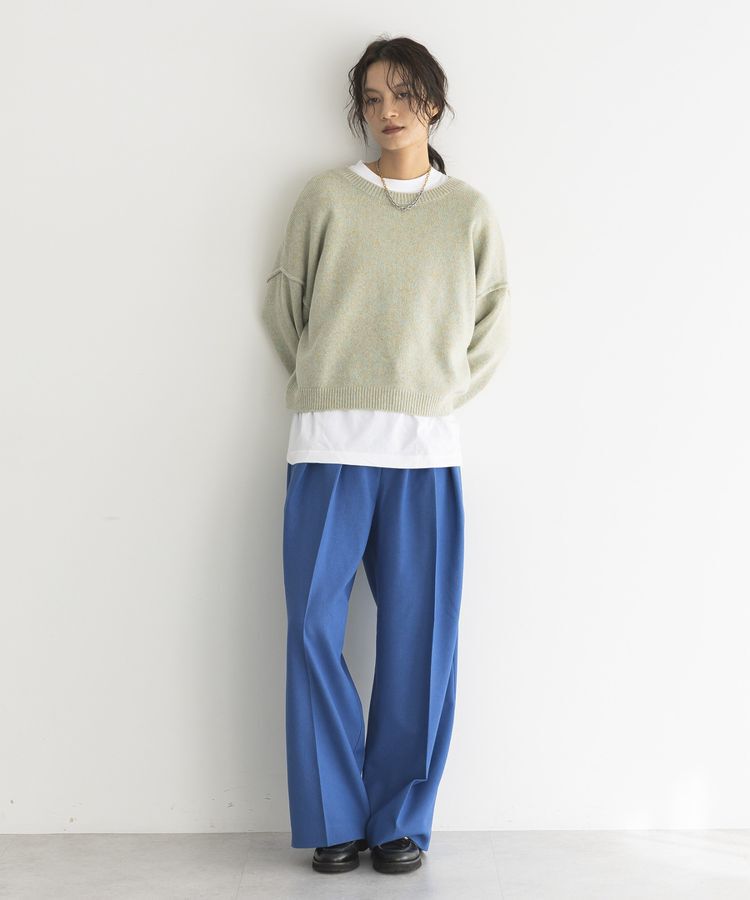 GARAGE OF GOOD CLOTHING「【日本製】ムジ４タックワイドパンツ」|その他|