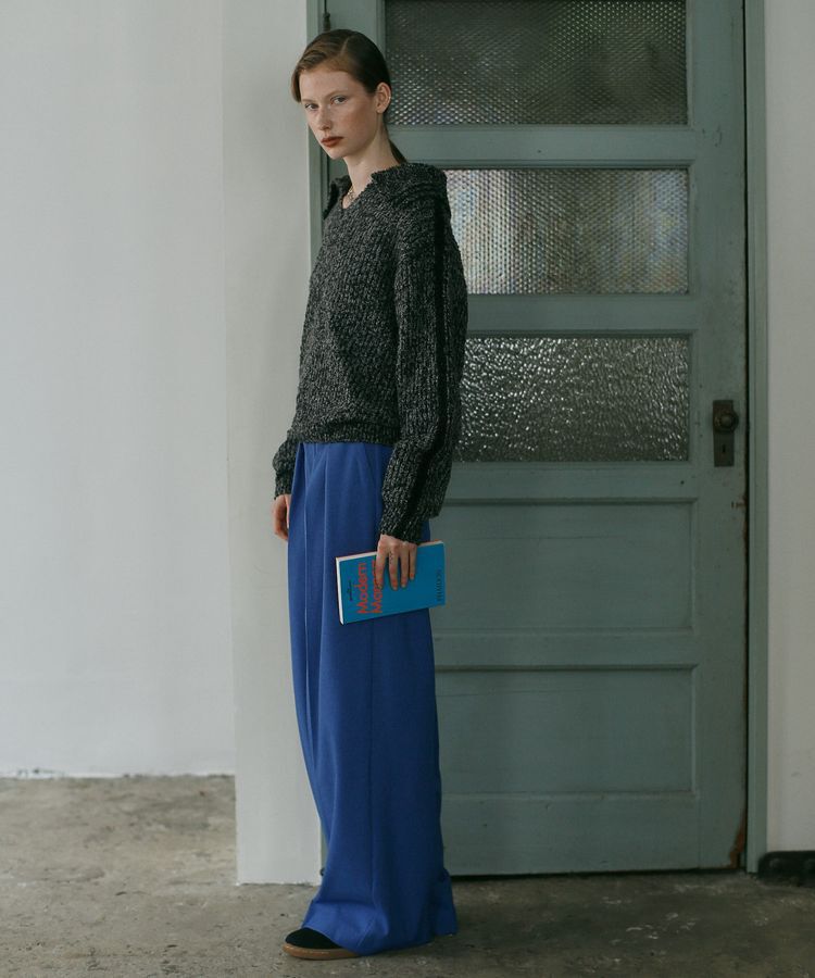 GARAGE OF GOOD CLOTHING「【日本製】ムジ４タックワイドパンツ」|その他|