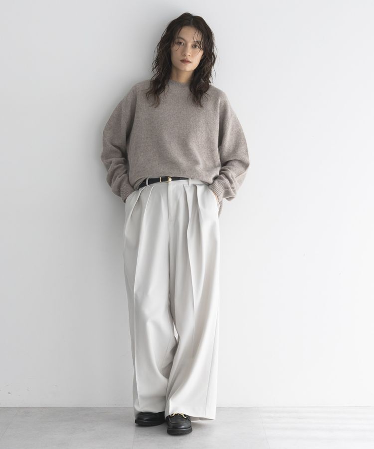 GARAGE OF GOOD CLOTHING「【日本製】ムジ４タックワイドパンツ」|その他|