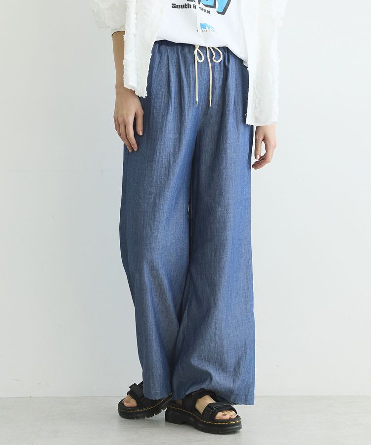 GARAGE OF GOOD CLOTHING「【日本製】シアーデニムロングパンツ」|その他|