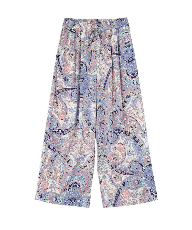 GARAGE OF GOOD CLOTHING「ペイズリー柄プリントワイドパンツ」|その他|