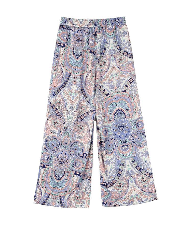 GARAGE OF GOOD CLOTHING「ペイズリー柄プリントワイドパンツ」|その他|