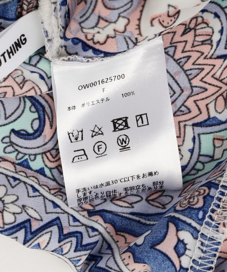 GARAGE OF GOOD CLOTHING「ペイズリー柄プリントワイドパンツ」|その他|