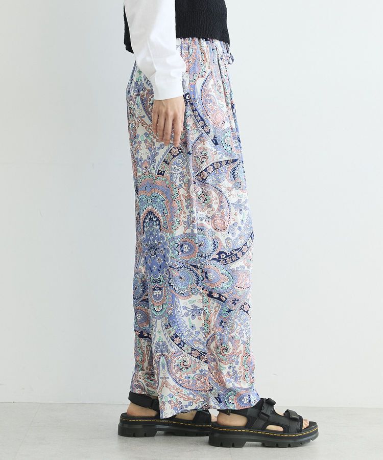 GARAGE OF GOOD CLOTHING「ペイズリー柄プリントワイドパンツ」|その他|