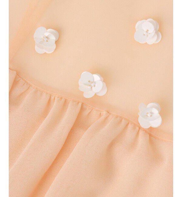 LOULOU WILLOUGHBY「【LOULOU WILLOUGHBY】スパンコールフラワーブラウス」|シャツ・ブラウス|