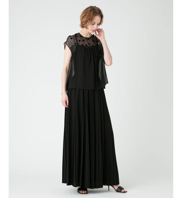 LOULOU WILLOUGHBY「【LOULOU WILLOUGHBY】スパンコールフラワーブラウス」|シャツ・ブラウス|