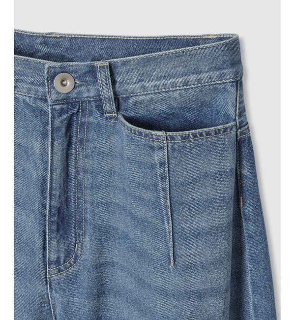 allureville「セミバギーデニムパンツ」|デニム|