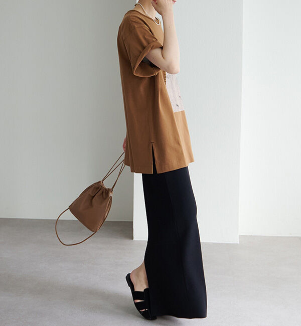  「【接触冷感+UVカット】フォトプリントTシャツ」|Tシャツ・カットソー|