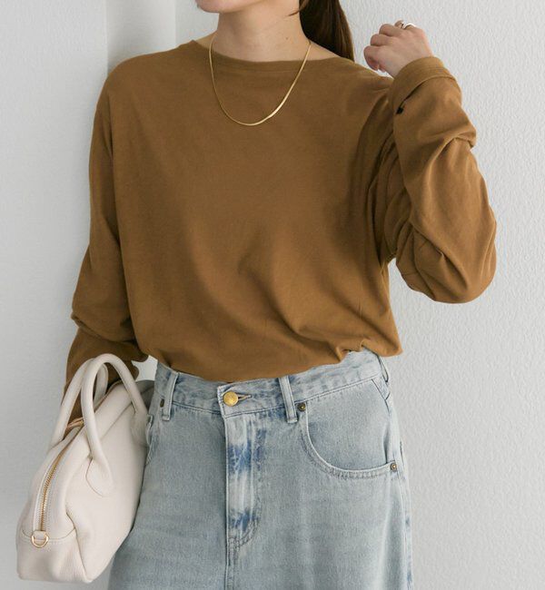  「【25AW新色登場！】コットンシアーカットソー」|プルオーバー|