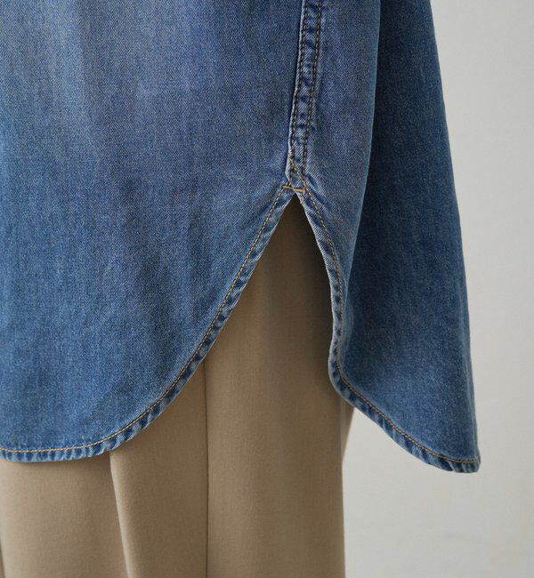  「ダブルポケットデニムシャツ」|シャツ・ブラウス|