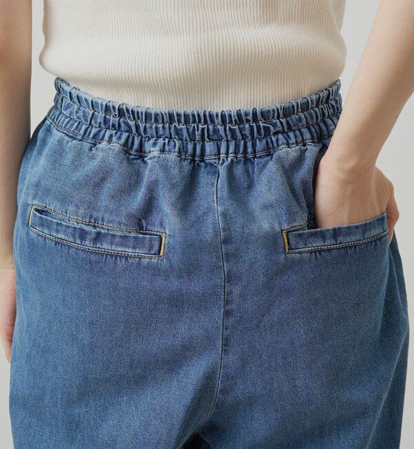  「【SET ITEM】デニムフレアブラウス+イージーパンツセット」|その他|