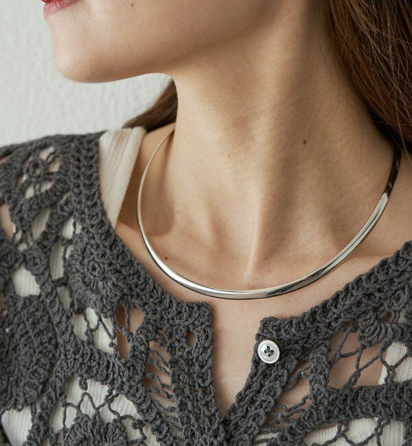  「【リバイバル】メタルチョーカー」|ネックレス|
