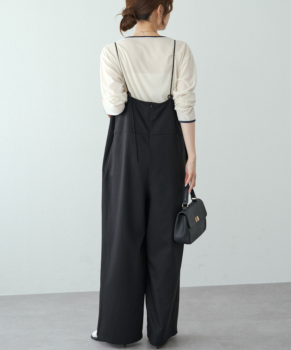  「【セットアップ対応】ツータックストレッチサロペット」|その他|