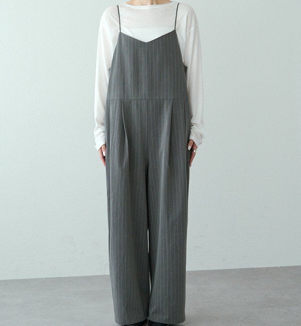  「【セットアップ対応】ツータックストレッチサロペット」|その他|