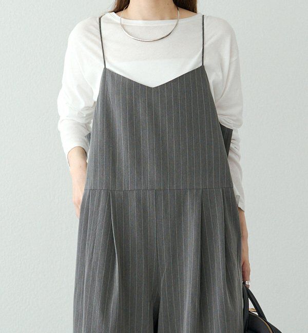  「【セットアップ対応】ツータックストレッチサロペット」|その他|