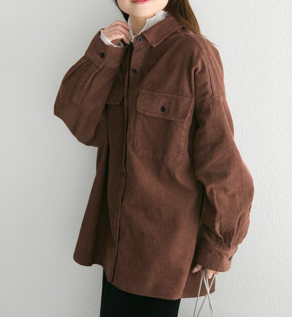 「コーデュロイCPOシャツ」|シャツ・ブラウス|